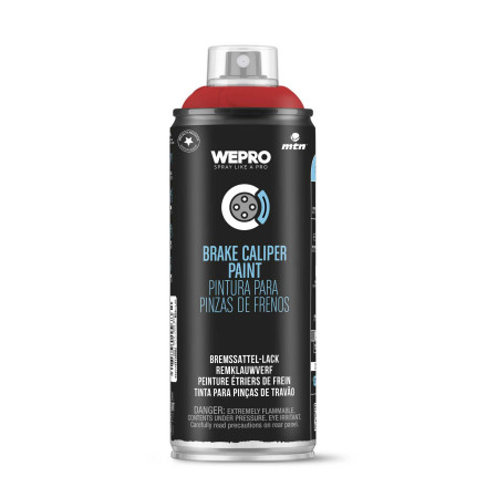 WEPRO Farba na brzdové strmene - červená 400 ml