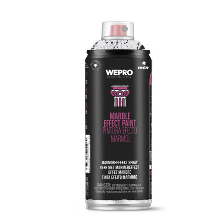 WEPRO Efekt mramoru - čierna 400 ml
