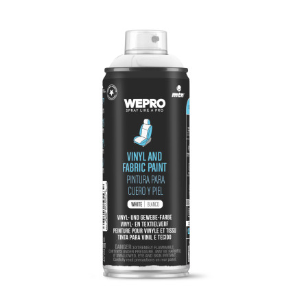 WEPRO Farba na vinyl a textil - bielá 400 ml
