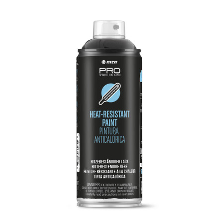 WEPRO Tepelne odolná farba - čierna 400 ml