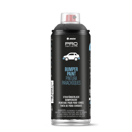 WEPRO Farba na plasty a nárazníky - čierna 400 ml