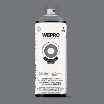 WEPRO Solvent Manchester Grey Gloss RAL 7001 400 ml