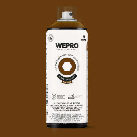 WEPRO Solvent Whiskey Brown Gloss RAL 8002 400 ml